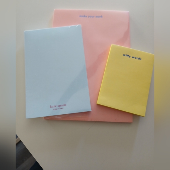 kate spade Other - NIP Kate Spade Notepad Set